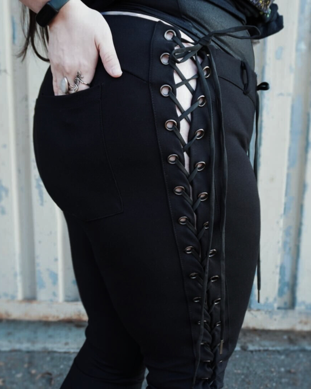 Knit Flare Pants